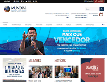 Tablet Screenshot of impd.org.br